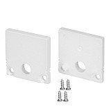 Заглушка SL-SLIM20-H20 WHITE с отверстием